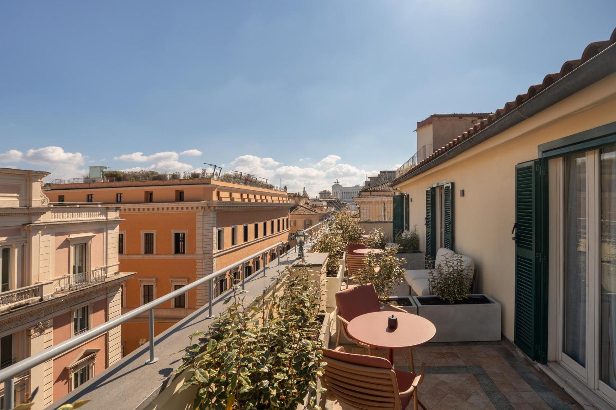 Cloud 7 Roma Hotel Bagian luar foto