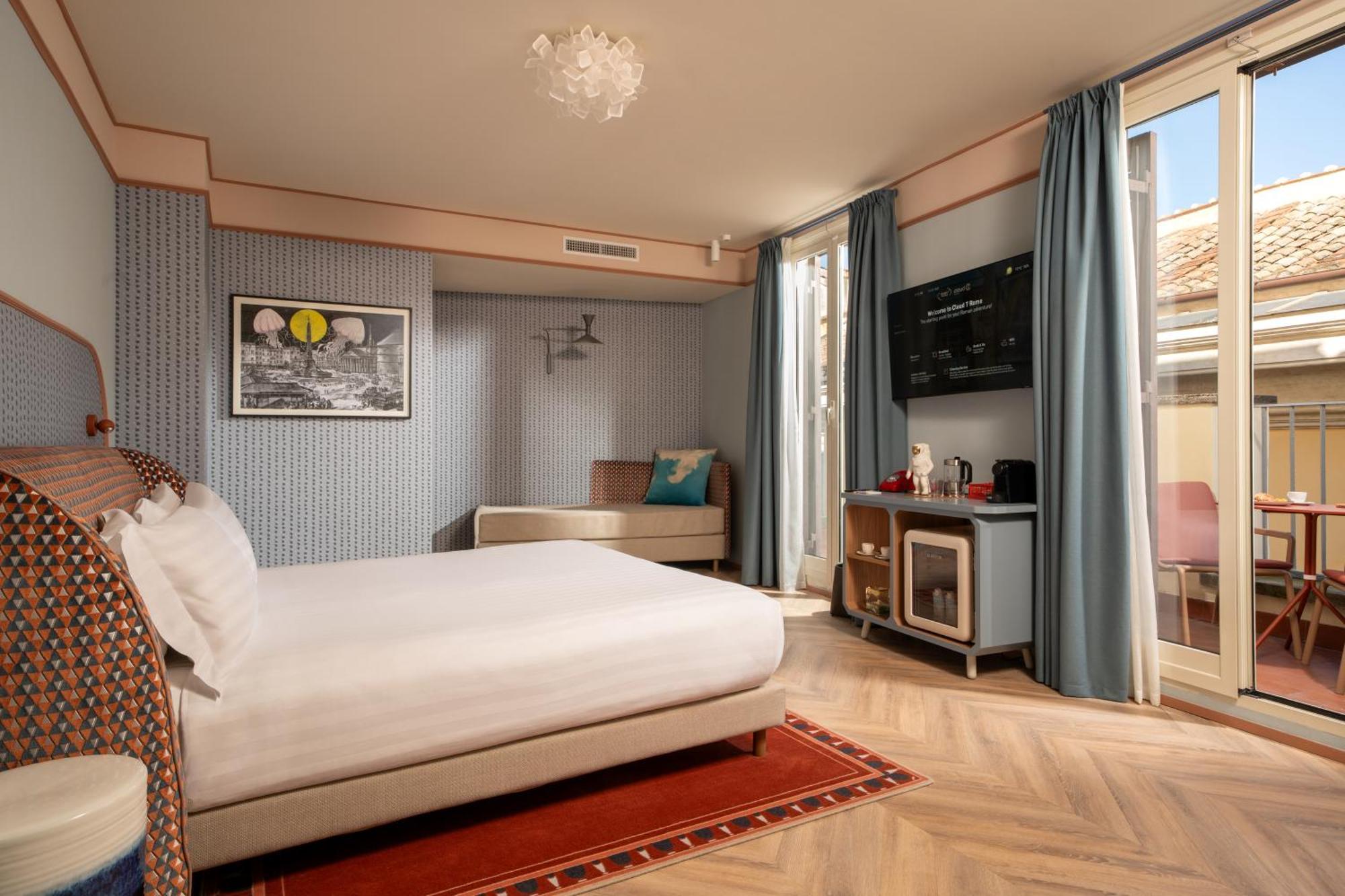 Cloud 7 Roma Hotel Bagian luar foto